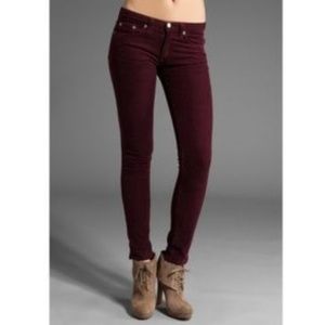 Rag & Bone High Rise Skinny Corduroy Jeans